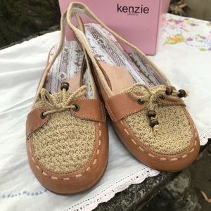 Kenzie Derain Tan Leather shoes Women’s size 8